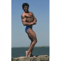 1985 windy day at  beach
