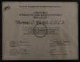 Certification - NSCA CSCS 1991.6