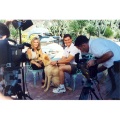 1998 - Interviewing Cory Everson at her home for Naturaly Fit TV